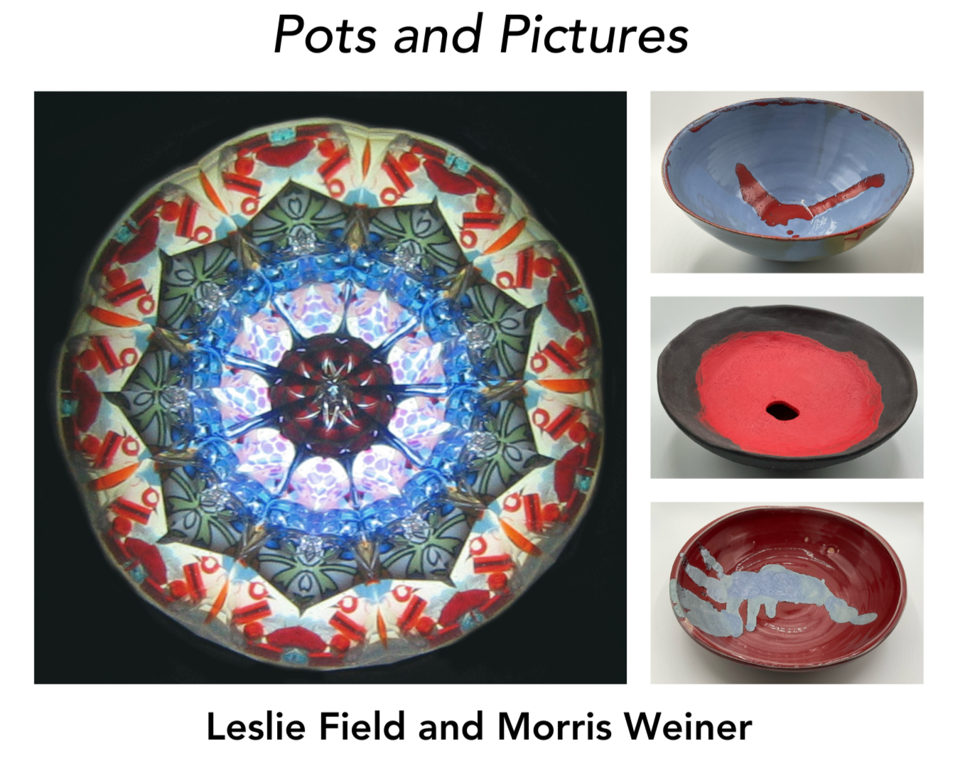Leslie Field and Morris Weiner: Pots and Pictures